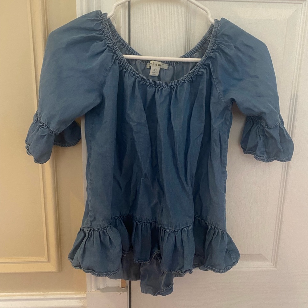 💖off the shoulder short sleeve top